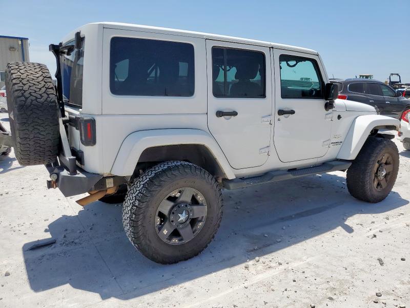 1C4BJWEG2DL609951 - 2013 JEEP WRANGLER U SAHARA Ağ foto 3