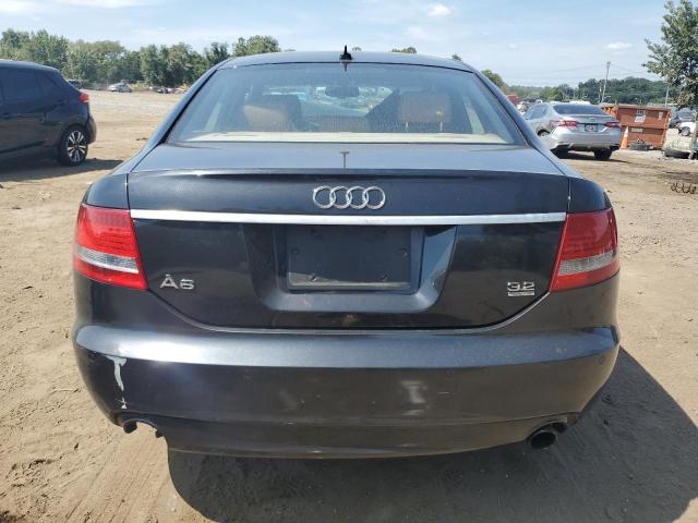 WAUDH74F28N046796 - 2008 AUDI A6 3.2 QUATTRO BLACK photo 6