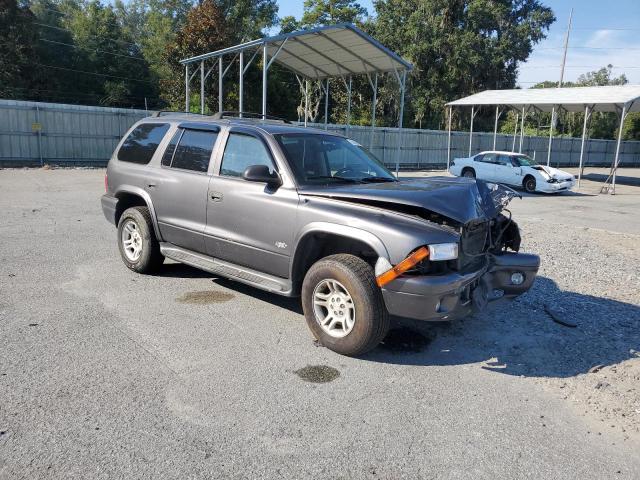 1B4HS38NX2F182642 - 2002 DODGE DURANGO SPORT GRAY photo 4