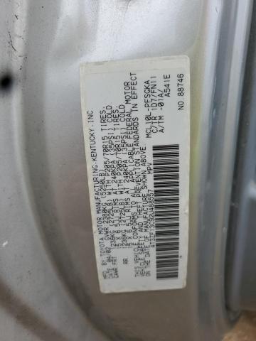4T3ZF13C92U488557 - 2002 TOYOTA SIENNA LE SILVER photo 12
