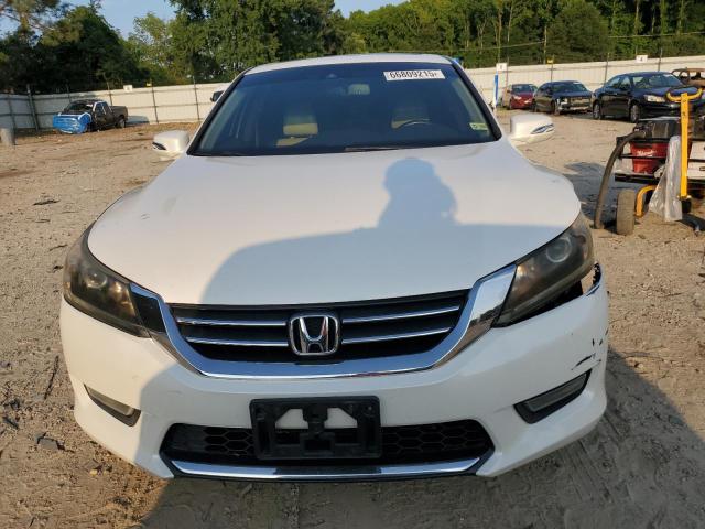 1HGCR2F83DA001267 - 2013 HONDA ACCORD EXL WHITE photo 5