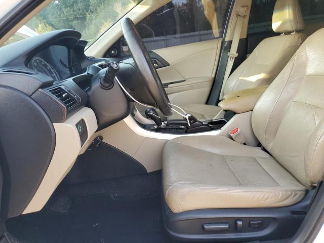1HGCR2F83DA001267 - 2013 HONDA ACCORD EXL WHITE photo 7