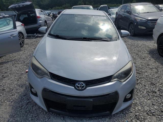 2T1BURHE5EC063528 - 2014 TOYOTA COROLLA L SILVER photo 5