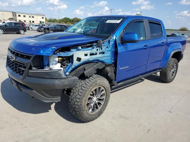 1GCGTEEN0L1216484 - 2020 CHEVROLET COLORADO ZR2 BLUE photo 1