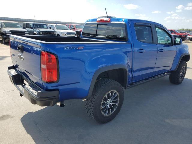 1GCGTEEN0L1216484 - 2020 CHEVROLET COLORADO ZR2 BLUE photo 3