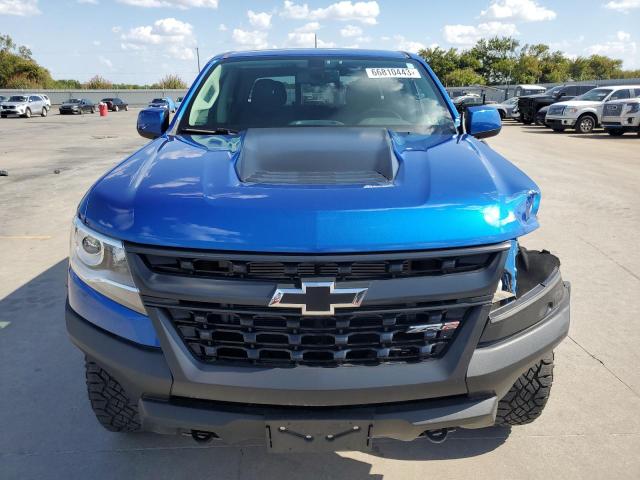 1GCGTEEN0L1216484 - 2020 CHEVROLET COLORADO ZR2 BLUE photo 5