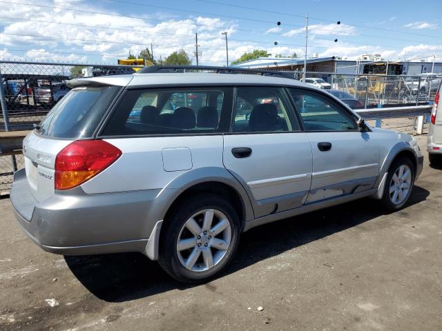 4S4BP61C067307311 - 2006 SUBARU LEGACY OUTBACK 2.5I SILVER photo 3