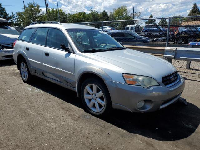 4S4BP61C067307311 - 2006 SUBARU LEGACY OUTBACK 2.5I SILVER photo 4