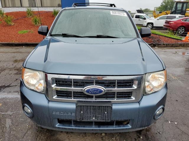 1FMCU0D78BKB12704 - 2011 FORD ESCAPE XLT BLUE photo 5