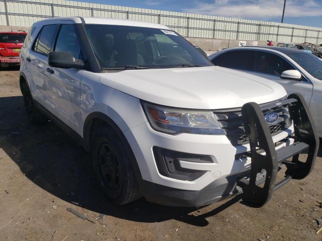 1FM5K8AR6HGD93643 - 2017 FORD EXPLORER POLICE INTERCEPTOR WHITE photo 4