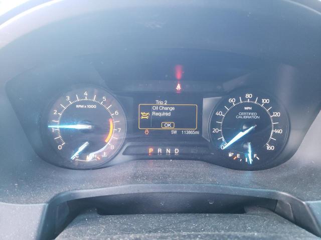 1FM5K8AR6HGD93643 - 2017 FORD EXPLORER POLICE INTERCEPTOR WHITE photo 9