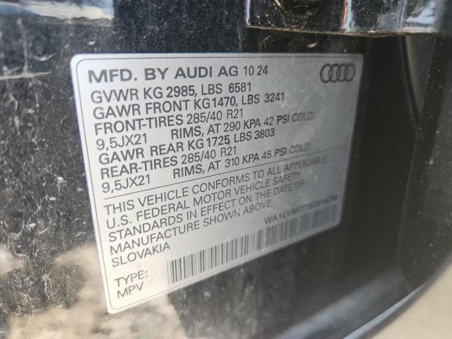 WA1LVBF77SD016796 - 2025 AUDI Q7 PREMIUM PLUS Қара фото 12