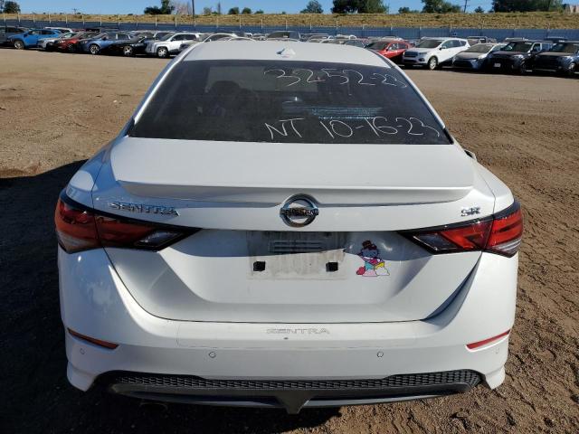 3N1AB8DV1LY313462 - 2020 NISSAN SENTRA SR WHITE photo 6