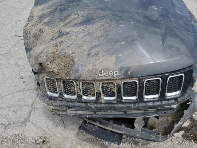 3C4NJDBB9KT742427 - 2019 JEEP COMPASS LATITUDE Сірий фото 12