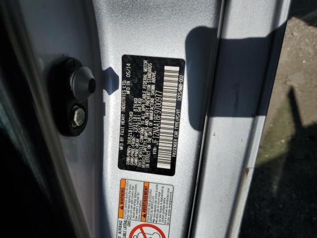 JF1ZNAA18F9700977 - 2015 TOYOTA SCION FR-S SILVER photo 12