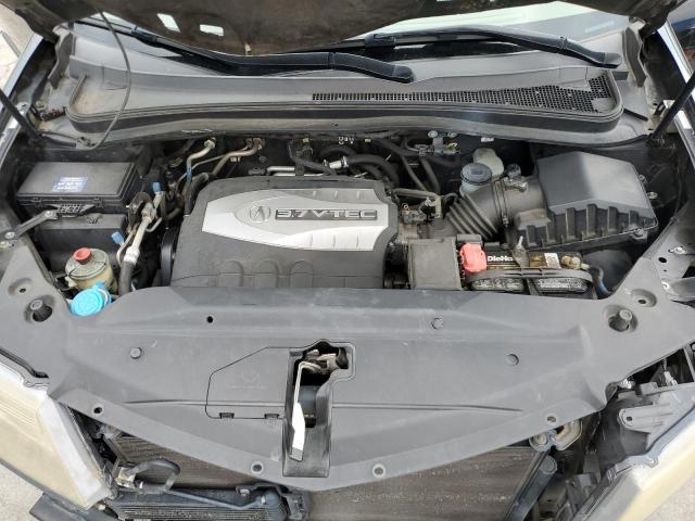 2HNYD28447H547542 - 2007 ACURA MDX TECHNOLOGY BLACK photo 12