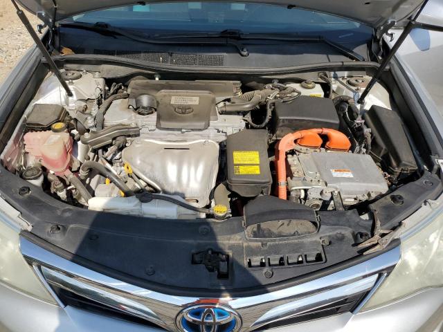 4T1BD1FKXCU023273 - 2012 TOYOTA CAMRY HYBRID SILVER photo 11