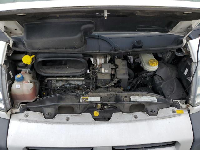 3C6TRVCDXFE511771 - 2015 RAM PROMASTER 2500 HIGH WHITE photo 12