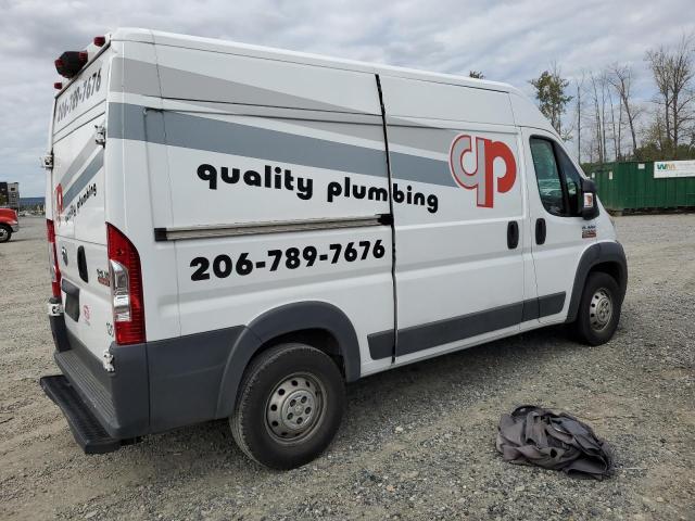 3C6TRVCDXFE511771 - 2015 RAM PROMASTER 2500 HIGH WHITE photo 3