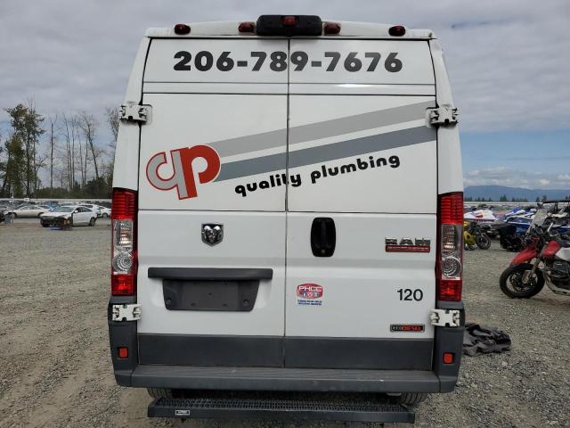 3C6TRVCDXFE511771 - 2015 RAM PROMASTER 2500 HIGH WHITE photo 6