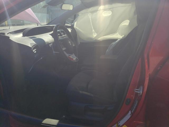 JTDKBRFU4H3551642 - 2017 TOYOTA PRIUS Rouge photo 7