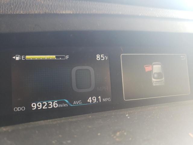 JTDKBRFU4H3551642 - 2017 TOYOTA PRIUS Rouge photo 9