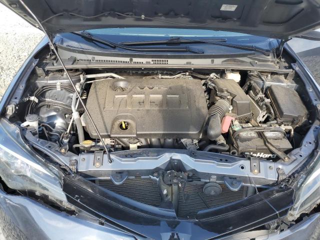 2T1BURHE9HC773911 - 2017 TOYOTA COROLLA L BLUE photo 11