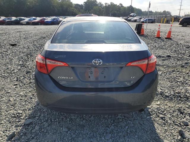 2T1BURHE9HC773911 - 2017 TOYOTA COROLLA L BLUE photo 6