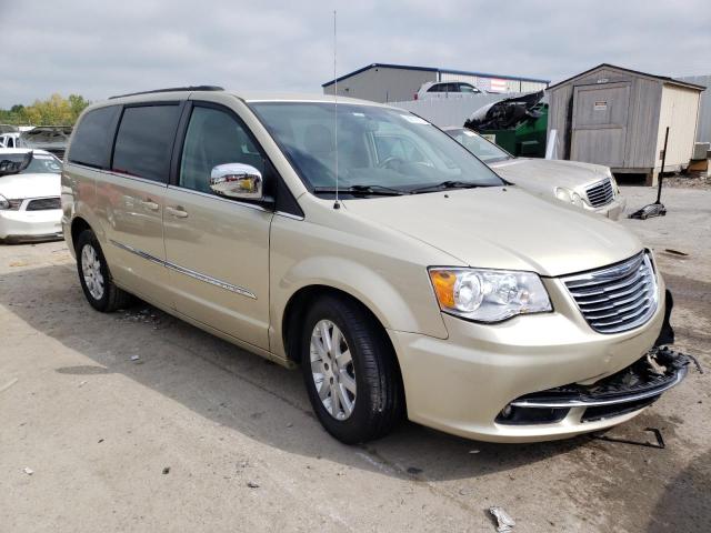 2C4RC1CG1CR133924 - 2012 CHRYSLER TOWN & COU TOURING L GOLD photo 4