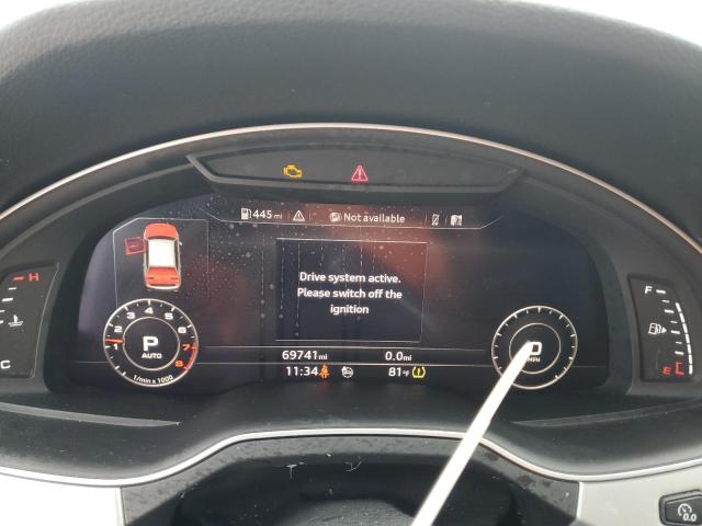 WA1LHAF76KD026141 - 2019 AUDI Q7 PREMIUM PLUS Blanc photo 9