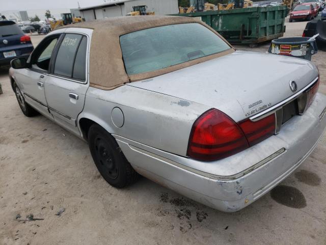 2MEFM74W43X634227 - 2003 MERCURY GRAND MARQ GS GRAY photo 2