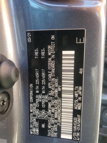 JTJDARDZXM2252387 - 2021 LEXUS NX 300 BASE Boz foto 12