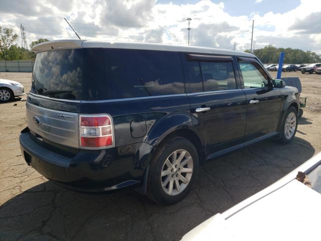 2FMGK5CC8ABB29045 - 2010 FORD FLEX SEL BLUE photo 3