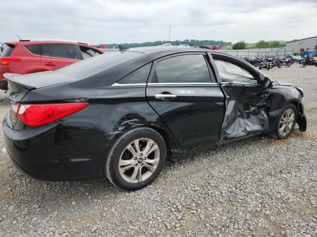 5NPEC4AC7DH545036 - 2013 HYUNDAI SONATA SE BLACK photo 3