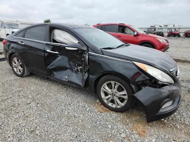 5NPEC4AC7DH545036 - 2013 HYUNDAI SONATA SE BLACK photo 4