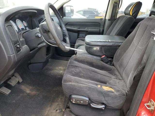 1D7HA18D45S348432 - 2005 DODGE RAM 1500 ST RED photo 7