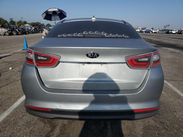 KNAGM4AD1F5086472 - 2015 KIA OPTIMA HYBRID SILVER photo 6