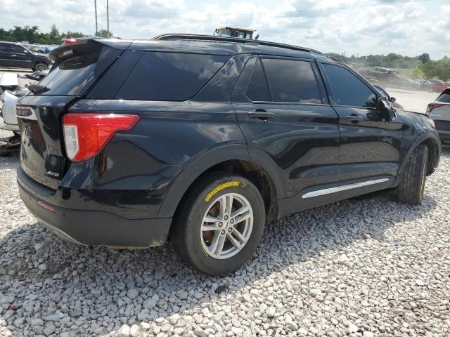1FMSK8DH6PGB41153 - 2023 FORD EXPLORER XLT 黑色 照片 3