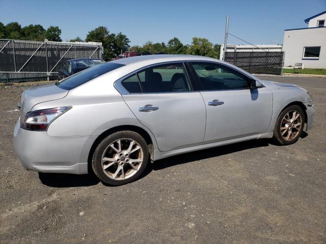 1N4AA5AP6EC452931 - 2014 NISSAN MAXIMA S SILVER photo 3