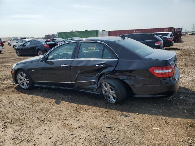 WDDHF8JB4CA534865 - 2012 MERCEDES-BENZ E 350 4MATIC BLACK photo 2