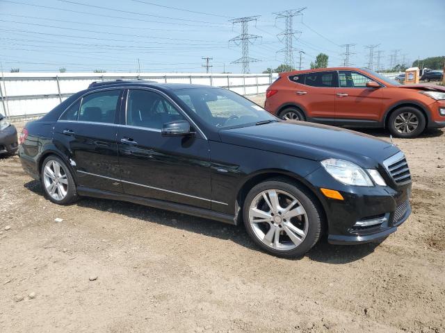 WDDHF8JB4CA534865 - 2012 MERCEDES-BENZ E 350 4MATIC BLACK photo 4