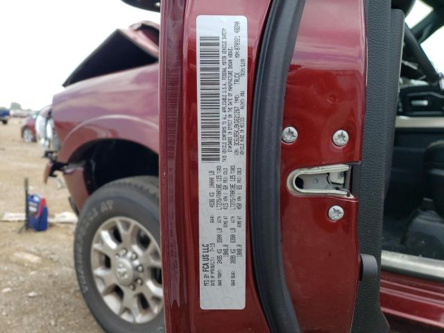 3C6UR5KJ9KG621267 - 2019 RAM 2500 LARAMIE MAROON photo 12