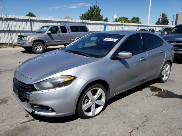 1C3CDFEB8FD352960 - 2015 DODGE DART GT SILVER photo 1