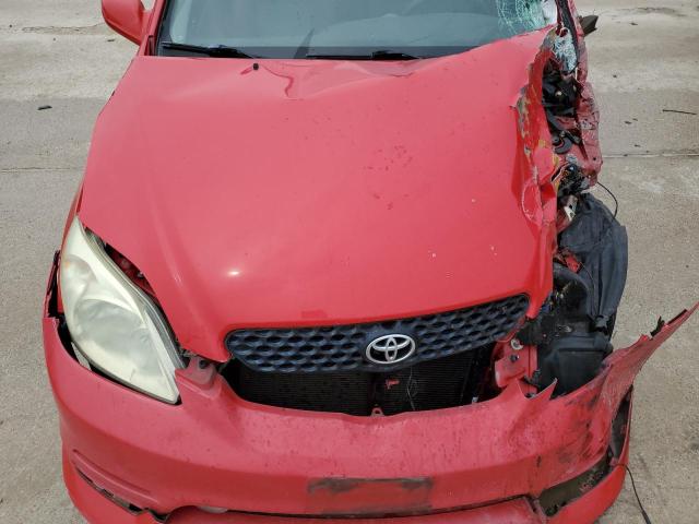 2T1KR32E33C161199 - 2003 TOYOTA COROLLA MA XR RED photo 11