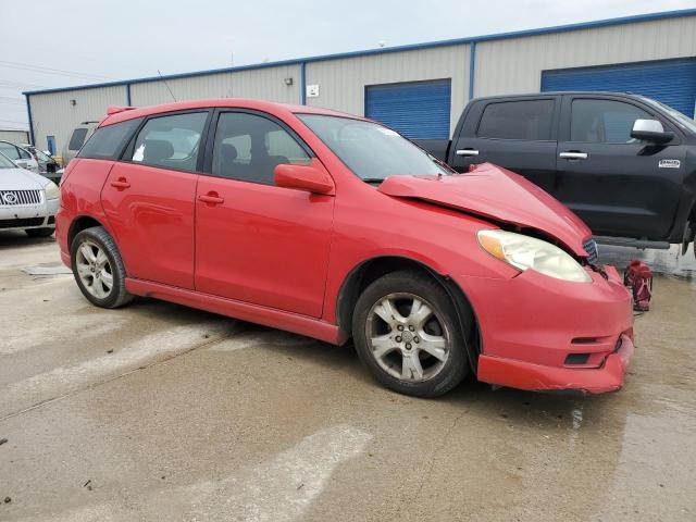 2T1KR32E33C161199 - 2003 TOYOTA COROLLA MA XR RED photo 4