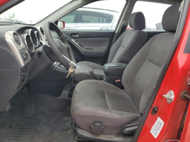 2T1KR32E33C161199 - 2003 TOYOTA COROLLA MA XR RED photo 7