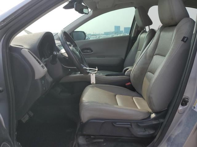 3CZRU6H75KM732022 - 2019 HONDA HR-V EXL Сірий фото 7