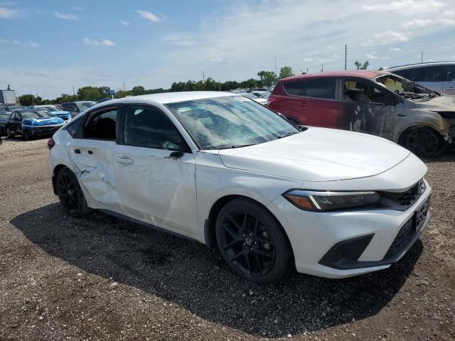 19XFL2H88PE002880 - 2023 HONDA CIVIC SPORT WHITE photo 4