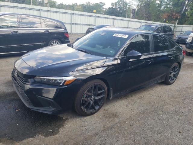 2HGFE2F54PH533468 - 2023 HONDA CIVIC SPORT BLACK photo 1