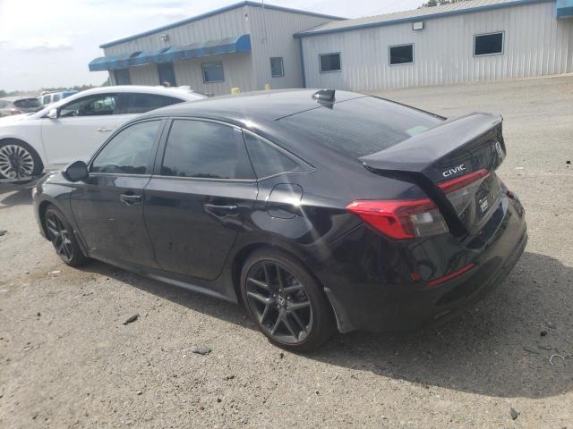 2HGFE2F54PH533468 - 2023 HONDA CIVIC SPORT BLACK photo 2